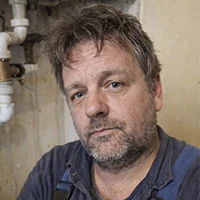 Handwerker mit hochwertiger Webseite